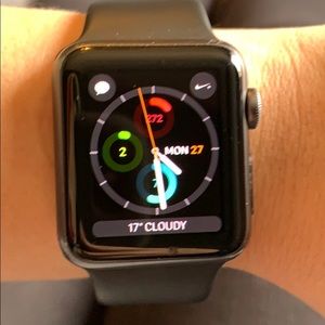 Apple Watch series 1 38mm aluminium case